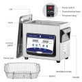 Skymen 3.2 Liters 3l 28 khz digital display dental equipment stainless ultrasonic cleaner bath cleaning heated timer stainless